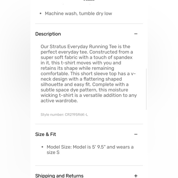 NWOT RBX Stratus Everyday Running Short Sleeve Tee, Pastel Lilac - Picture 13 of 14